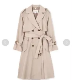 JILL BY JILLSTUART プリーツトレンチコート