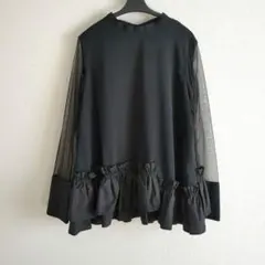 新品　terrace　テラス　バブルヘムシアースリーブトップス