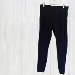 訳ありCRZ YOGA【L】ストレッチ レギンス ブラック トレーニングウェア