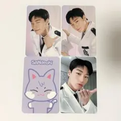 ATEEZ サン aniteez ラントレ トレカ 4枚セット