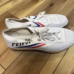 28.5cm FEIYUE スニーカー ホワイト/レッド/ブルー