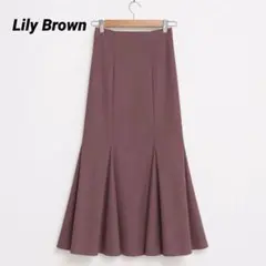 【Lily Brown 】マーメイドスカート ピンク サイズ1綺麗め