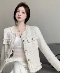 ツイード ジャケット