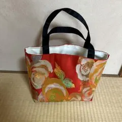 帯のトートバッグ