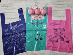 星のカービィ　まんまるフェイスマスコット　ナムコオリジナルショッパー3種セット