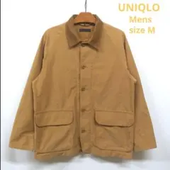 UNIQLO/ユニクロ　メンズ　ユーティリティジャケット　Mサイズ　ブラウン