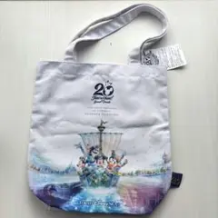 【新品未使用】ディズニーシー 20周年グランドフィナーレ トートバッグ