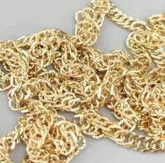 18K ネックレス　スクリュー　刻印有り　5.12g 50cm 男女兼用