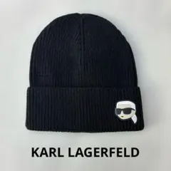KARL LAGERFELD カール ラガーフェルド ニット帽　IKON