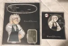 鬼滅の刃 モクテル バストアップ アクリルスタンド 缶バッジ 不死川実
