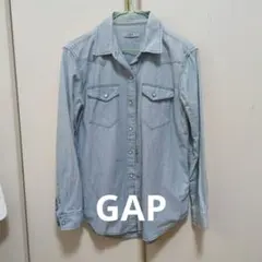 Gap 1969 ライトブルー デニム長袖シャツ S
