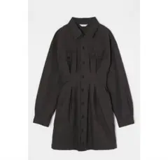 MOUSSY COTTON SHIRT ミニドレス（シャツ風ミニワンピース)