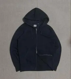 OLD UNIQLO ダブルジップパーカー ブラック 黒 00s 90s