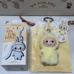 POPMART PIN FOR LOVE ラブブ　イニシャルF