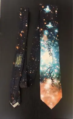 ヴィヴィアンウエストウッド　宇宙柄ネクタイ貴重レア品 2026年最新】Vivienne Westwood ACCESSORIES カラー：ブルー系 メンズ