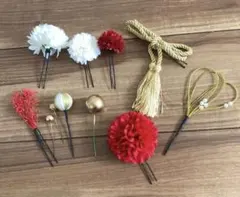 和装小物 髪飾りセット 10点