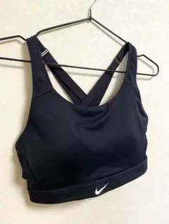 《XL》Nike DRI-FIT ブラック スポーツブラ