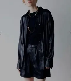 【未使用品】AMERI アメリ CALENDERING SHIRT セットアップのサムネイル