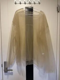 MAISON SPECIAL シースルー 長袖 トップス ベージュのサムネイル