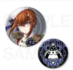 シュタインズゲート　マジくじ　メタル缶バッジセット　牧瀬紅莉栖　B　6個 シュタインズゲート マジくじ メタル缶バッジセット 牧瀬紅莉栖