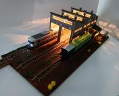 江ノ電 鎌倉高校前駅界隈&踏切 Nゲージ ジオラマ 展示台 - メルカリ