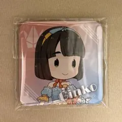 セガラッキーくじ　吟子　スクエア缶バッジ