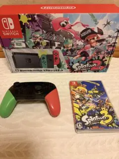 switch スプラトゥーン2エディション 本体　スプラトゥーン3 ソフト付