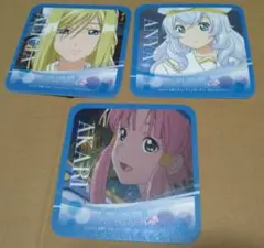 ARIA The AVVENIRE コラボカフェ 紙製 コースター 3枚セット