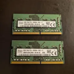 ノートPC用SKhynix PC4-3200AA 32GB(16GB×2枚) - メルカリ