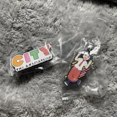 泉わこ　CITY THE ANIMATION ロゴ　2点セット　ラバーマスコット