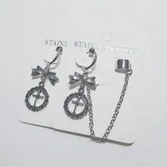 プチセット⑦ フェイクピアス×イヤーカフ×チェーン