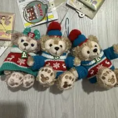 ディズニー ダフメイ クリスマス ぬいぐるみストラップ