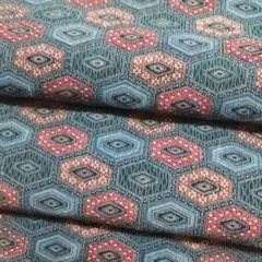 H5　はぎれ 正絹 縮緬 33cmX93cm