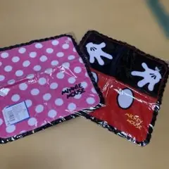ディズニーハンドタオルミッキーマウスミニーマウス2枚組