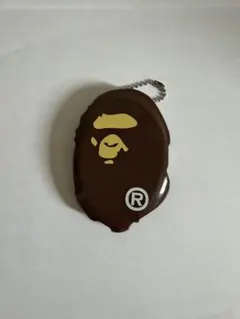 A BATHING APE エイプコインケース 小銭入れ ブラウン 即日発送