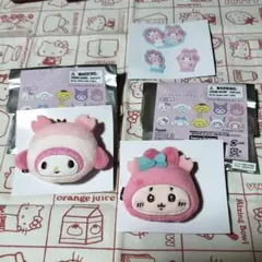 ちいかわ×サンリオキャラクターズ シークレットヘアクリップ　マイメロ 古本屋