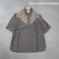 WHITE MOUNTAINEERING / 半袖 シャンブレー シャツ 1のサムネイル
