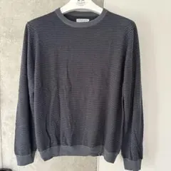 最終値下げ ORIHICA 薄手ニット ボーダー M