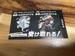 色違い　コライドン　色違い　ミライドン　未使用品