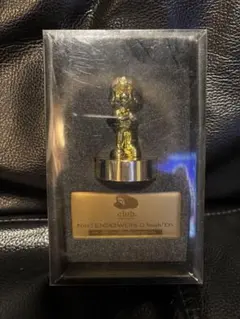 クラブニンテンドー　プラチナ会員限定　ゴールドマリオ　フィギュア