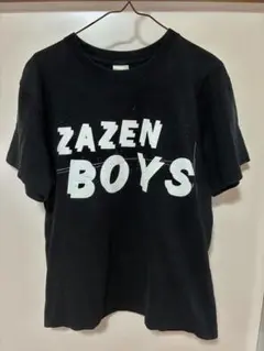 ZAZEN BOYS プリント Tシャツ 黒 Mサイズ