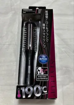 TESCOM ロールブラシヘアーアイロン