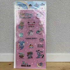 ANGEL BLUE キラキラシール ステッカー
