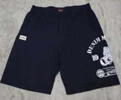 EVISU　ハーフパンツ　スウェットパンツ　エヴィス　カモメ　大黒　コットンのサムネイル