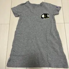 Champion 迷彩ロゴ 半袖ワンピース　110