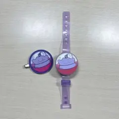 ポケモン カプセルヘアクリップ 光るライトブレス メタモン まとめ売り