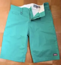 【即日発送】Dickies ハーフパンツ グリーン 32
