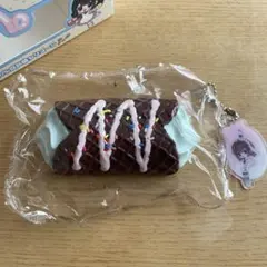 スクイーズ MoMo ロールケーキシリーズ チョコミントワッフル アイスロール