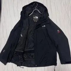 希少✨XL ノースフェイス マウンテンパーカ ゴアテックス 赤サミット ブラック