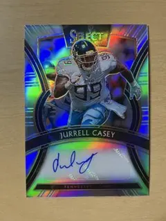 /99 NFL TITANS JURRELL CASEY SELECT AUTO